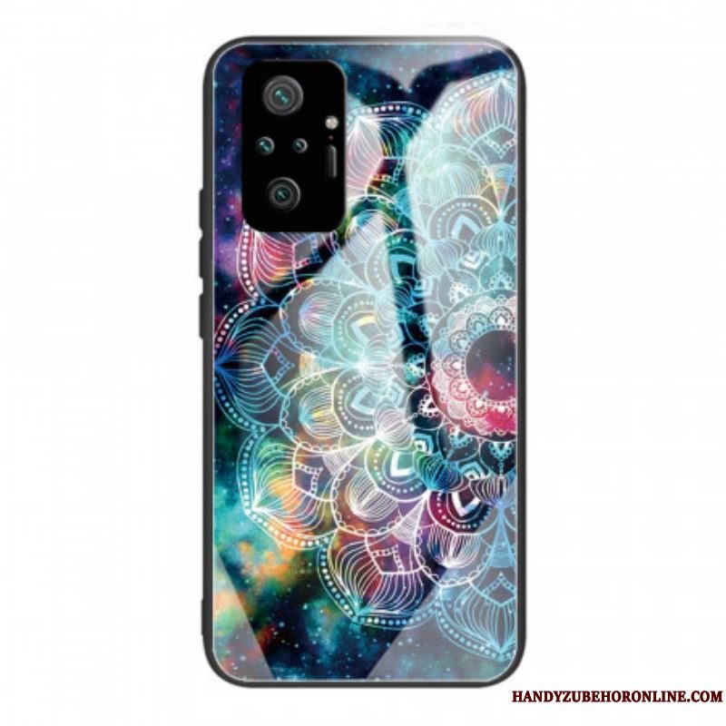 Cover Xiaomi Redmi Note 10 Pro Mandala Hærdet Glas