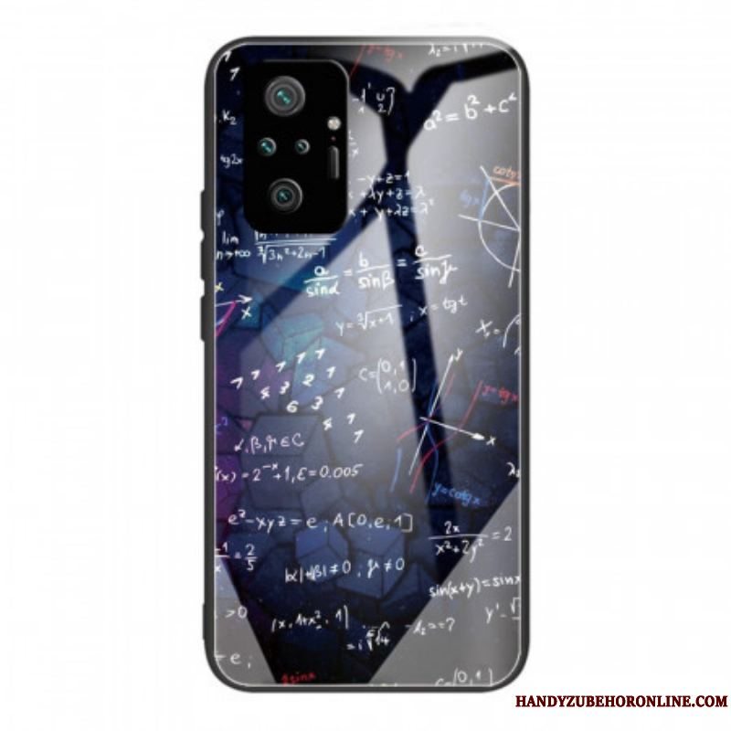 Cover Xiaomi Redmi Note 10 Pro Matematiske Beregninger Af Hærdet Glas