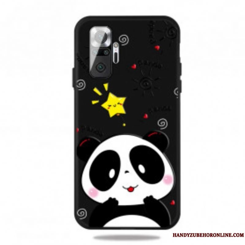 Cover Xiaomi Redmi Note 10 Pro Panda Stjerne