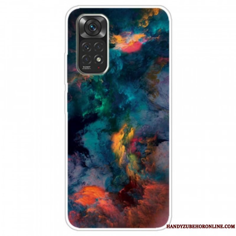 Cover Xiaomi Redmi Note 11 / 11S Farverige Skyer