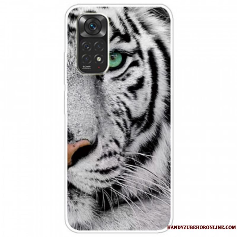 Cover Xiaomi Redmi Note 11 / 11S Fleksibel Tiger