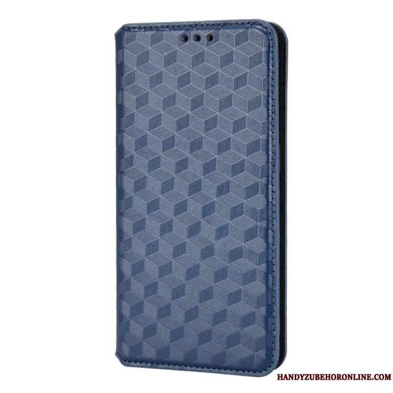 Cover Xiaomi Redmi Note 11 / 11S Flip Cover 3d Diamant Læder Effekt