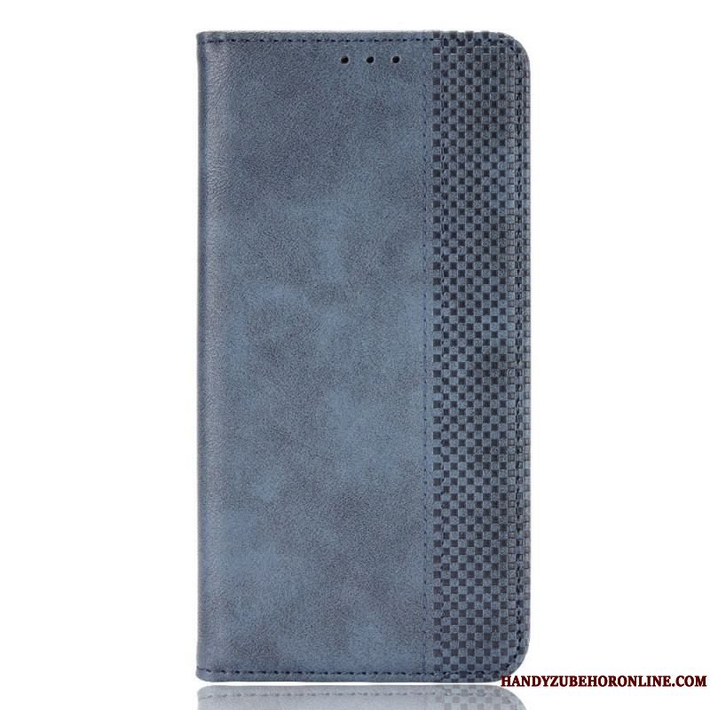 Cover Xiaomi Redmi Note 11 / 11S Flip Cover Stiliseret Vintage Lædereffekt