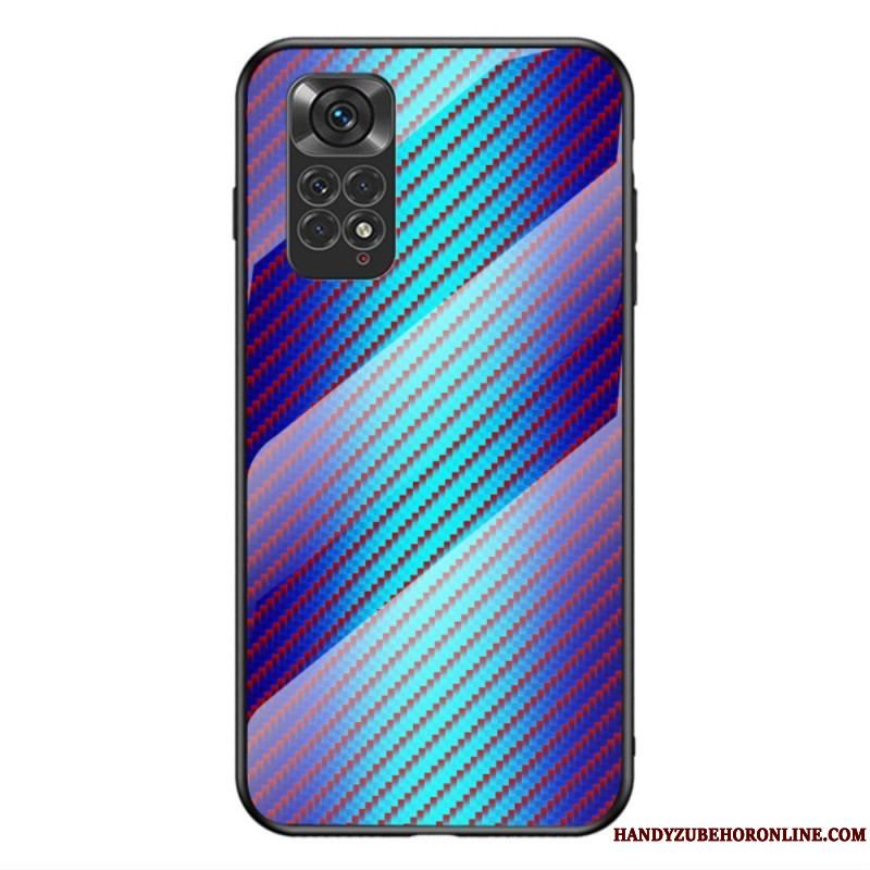 Cover Xiaomi Redmi Note 11 / 11S Kulfiber Hærdet Glas