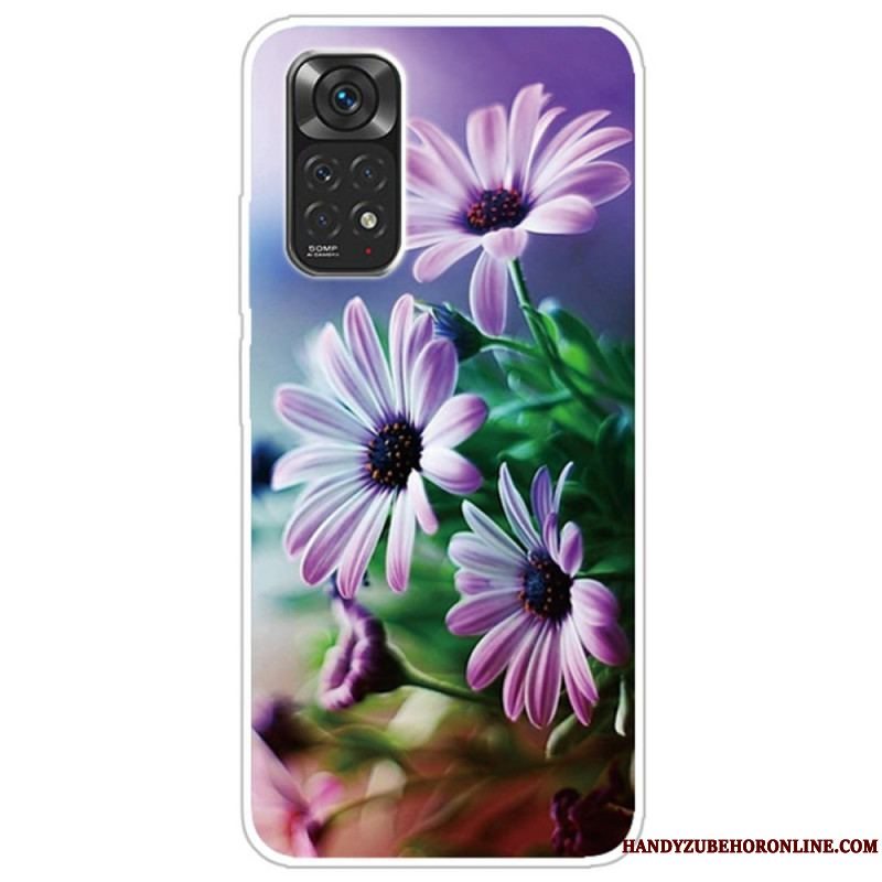 Cover Xiaomi Redmi Note 11 / 11S Realistiske Blomster