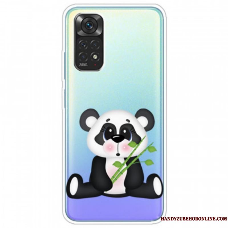 Cover Xiaomi Redmi Note 11 / 11S Sømløs Sad Panda