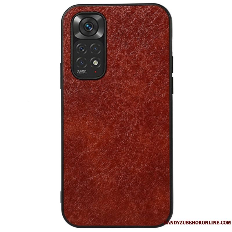 Cover Xiaomi Redmi Note 11 / 11S Tekstureret Kunstlæder