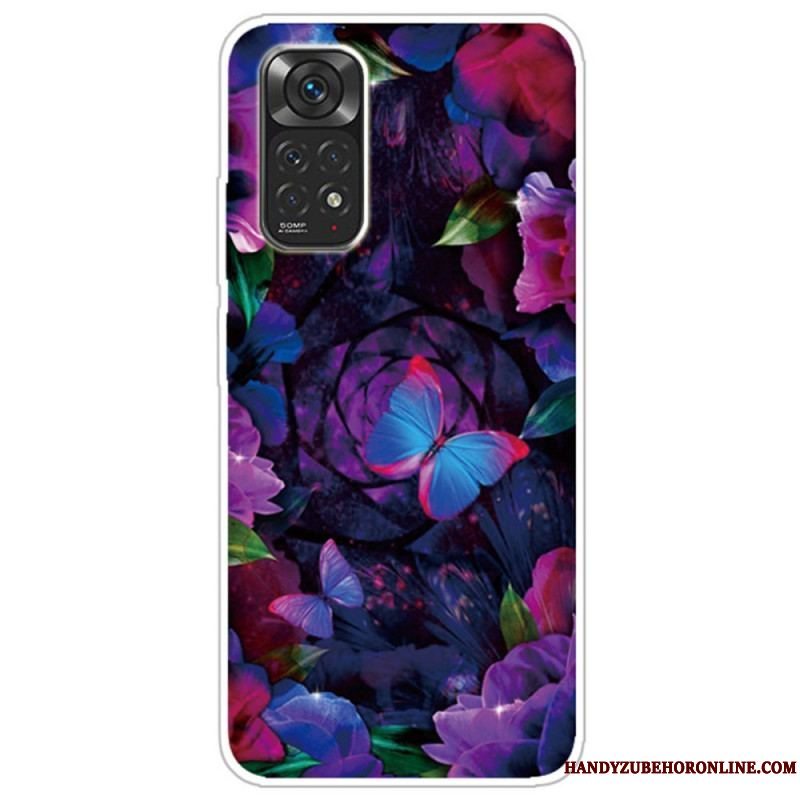 Cover Xiaomi Redmi Note 11 / 11S Variation Sommerfugle