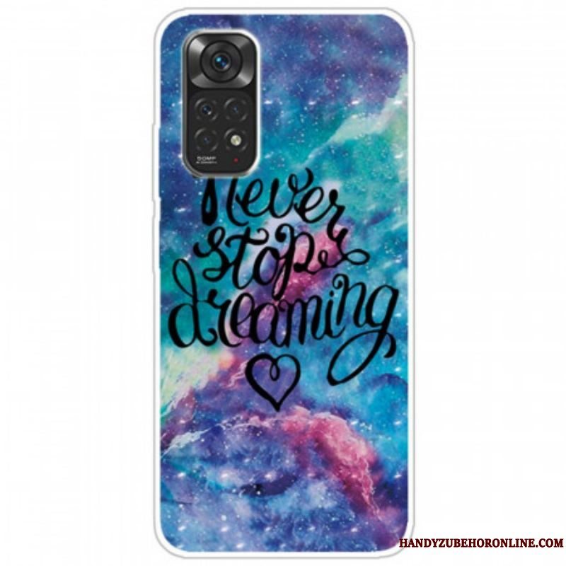 Cover Xiaomi Redmi Note 11 Pro / 11 Pro 5G Stop Aldrig Med At Drømme