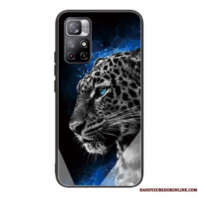 Cover Xiaomi Redmi Note 11 Pro Plus 5G Feline Face Hærdet Glas