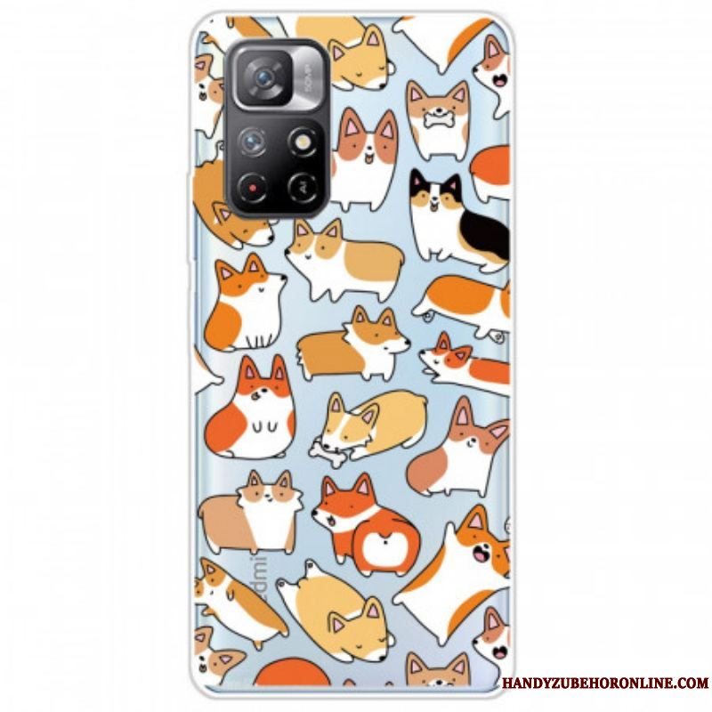 Cover Xiaomi Redmi Note 11 Pro Plus 5G Flere Hunde