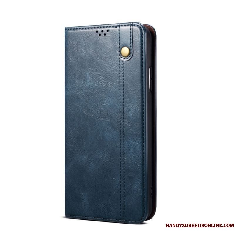 Cover Xiaomi Redmi Note 11 Pro Plus 5G Flip Cover Voksbehandlet Kunstlæder