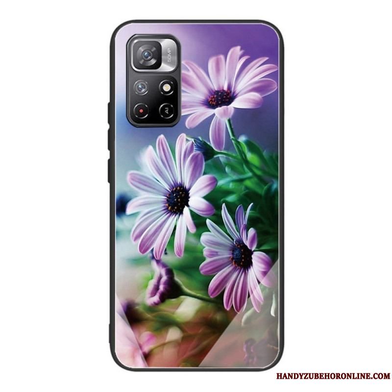 Cover Xiaomi Redmi Note 11 Pro Plus 5G Hærdet Glas Blomster