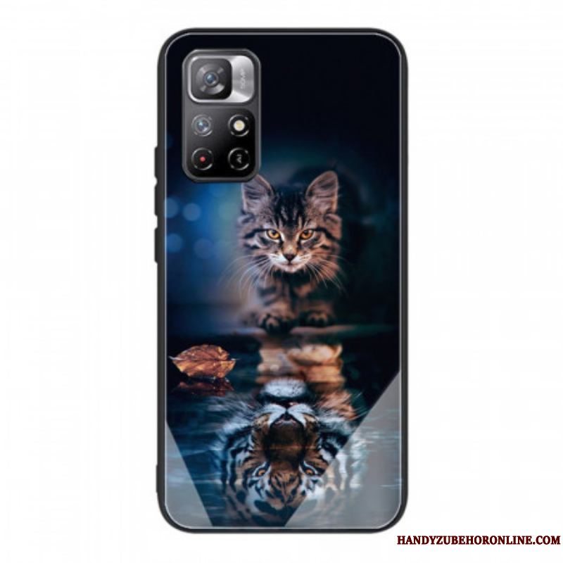 Cover Xiaomi Redmi Note 11 Pro Plus 5G Mit Tiger Hærdet Glas