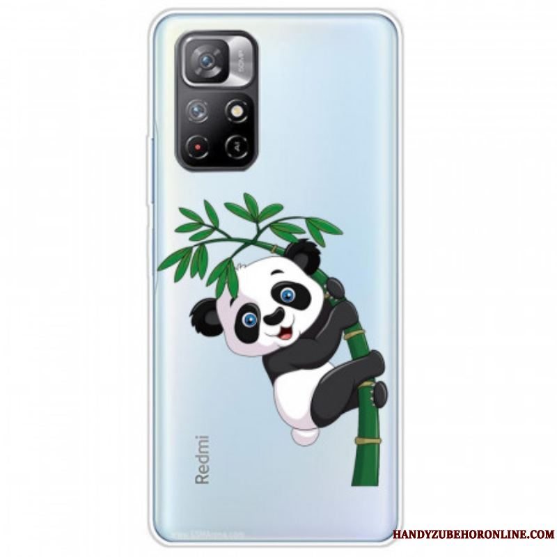 Cover Xiaomi Redmi Note 11 Pro Plus 5G Panda På Bambus