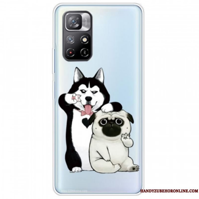 Cover Xiaomi Redmi Note 11 Pro Plus 5G Sjove Hunde