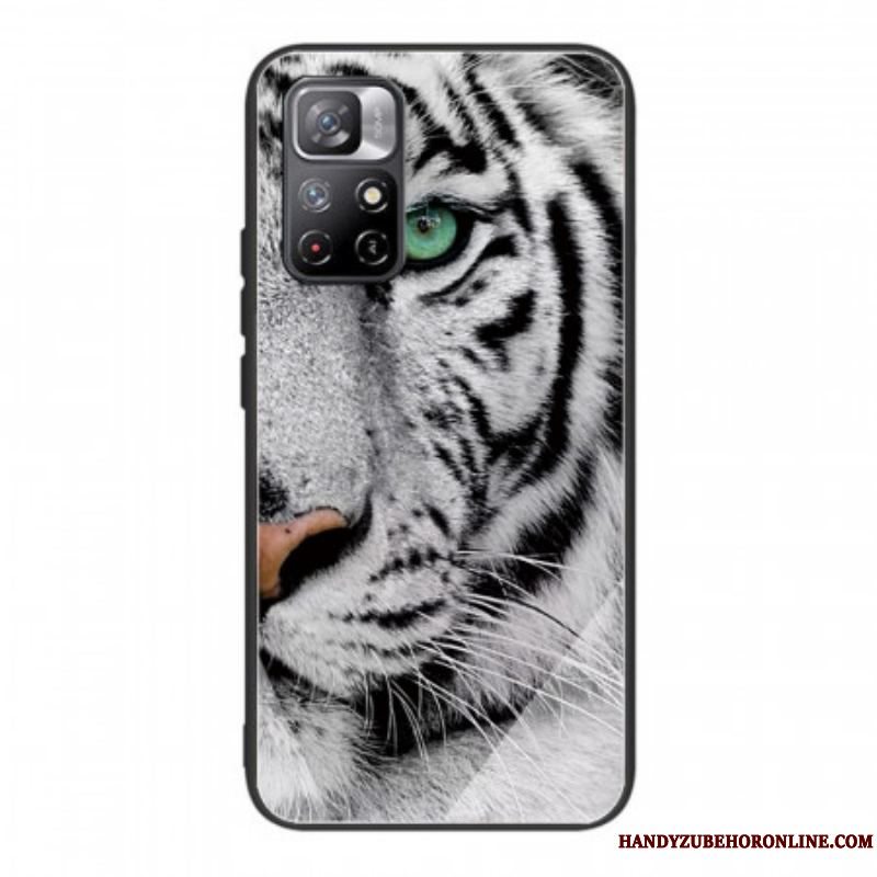 Cover Xiaomi Redmi Note 11 Pro Plus 5G Tiger Hærdet Glas