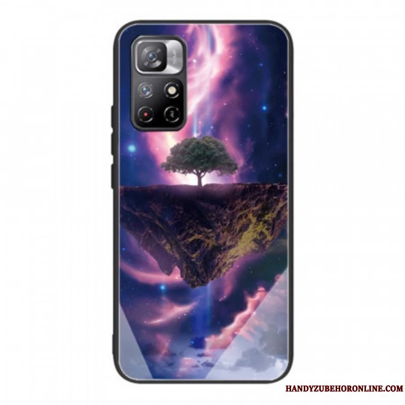 Cover Xiaomi Redmi Note 11 Pro Plus 5G World Tree Hærdet Glas