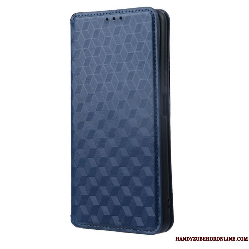 Cover Xiaomi Redmi Note 12 5G Flip Cover 3d Mønster