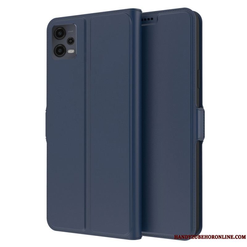 Cover Xiaomi Redmi Note 12 5G Flip Cover Læder Styling