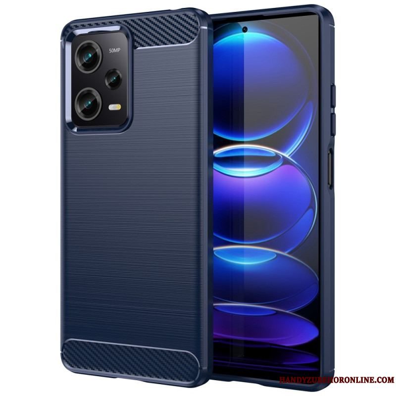 Cover Xiaomi Redmi Note 12 Pro Børstet Kulfiber