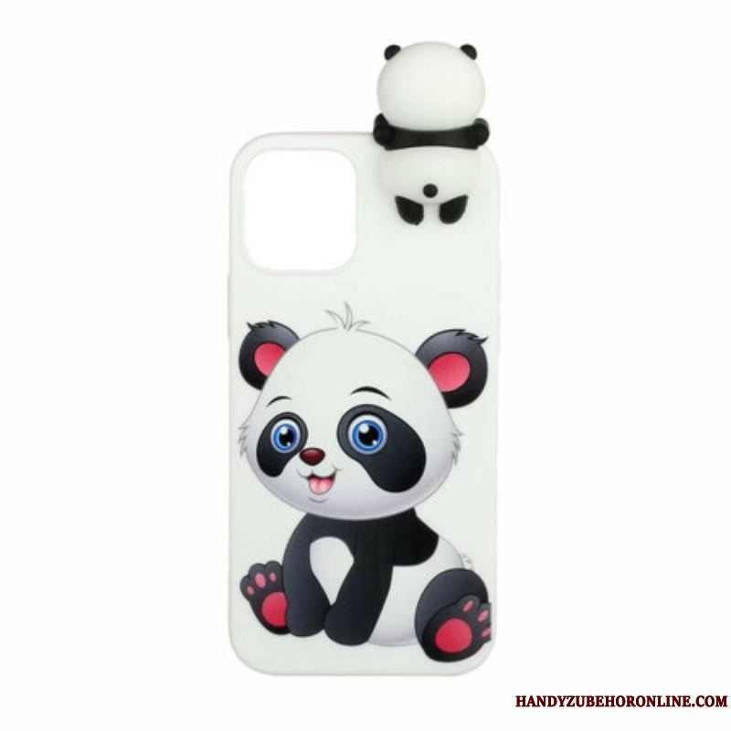 Cover iPhone 13 Mini 3d Sød Panda