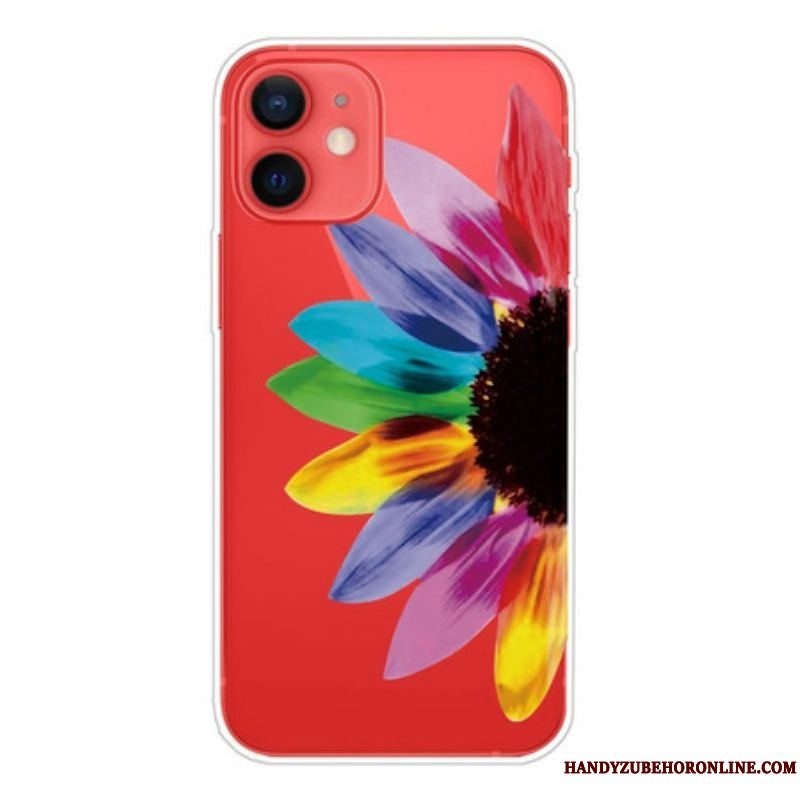 Cover iPhone 13 Mini Farverig Blomst