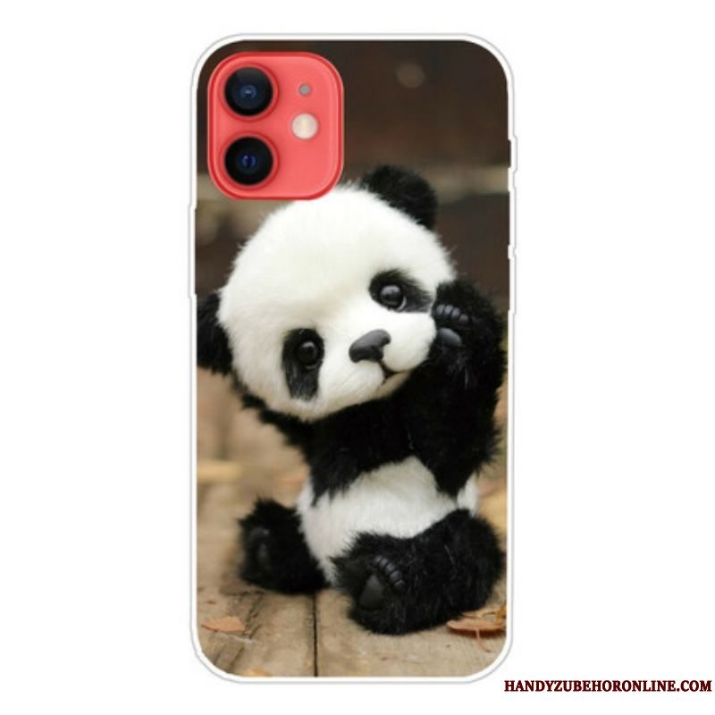 Cover iPhone 13 Mini Fleksibel Panda