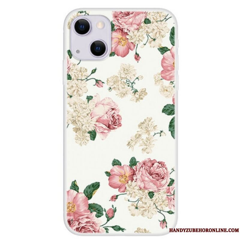 Cover iPhone 13 Mini Frihedsblomster