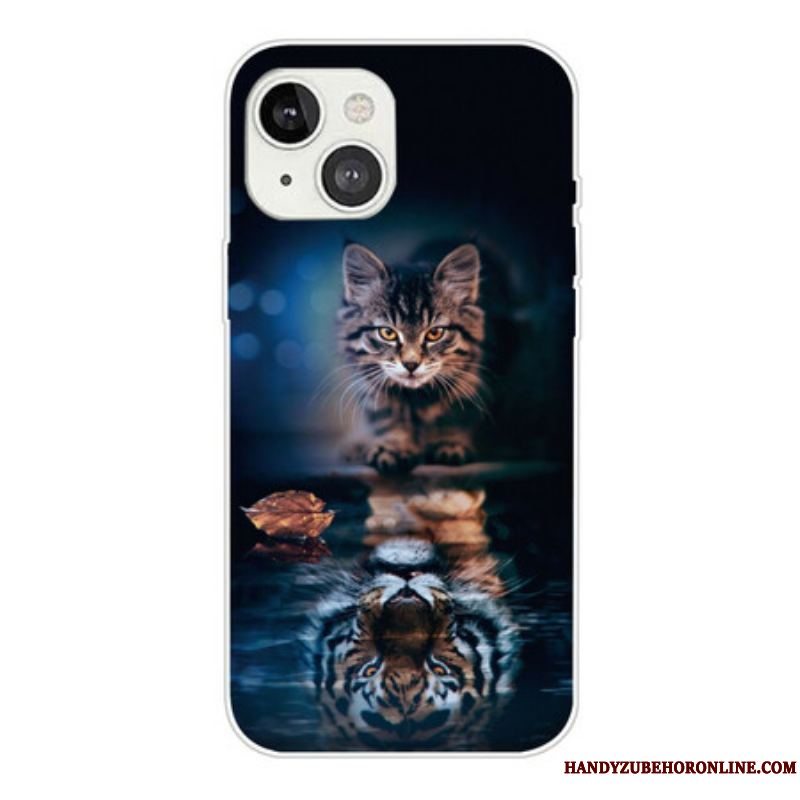 Cover iPhone 13 Mini Min Tiger