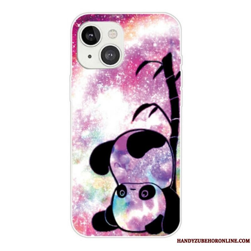 Cover iPhone 13 Mini Panda Og Bambus