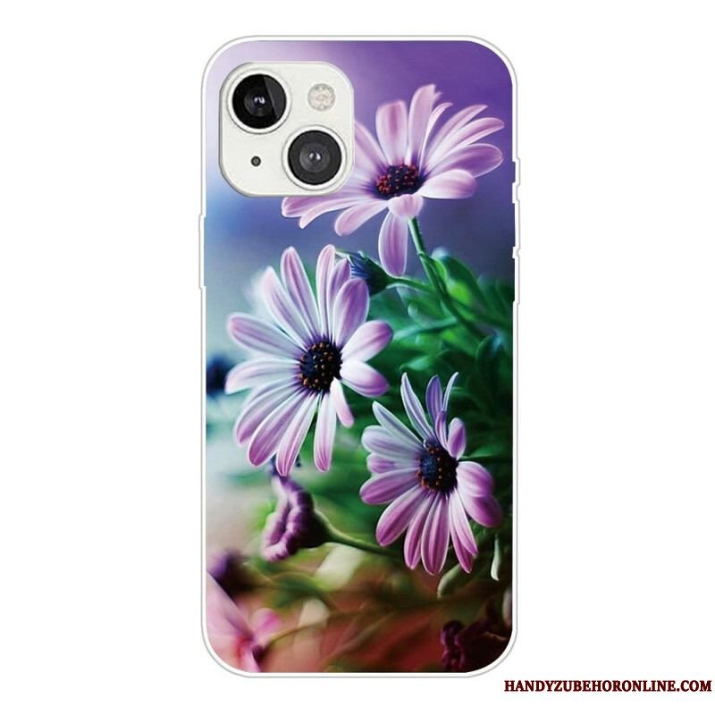 Cover iPhone 13 Mini Realistiske Blomster