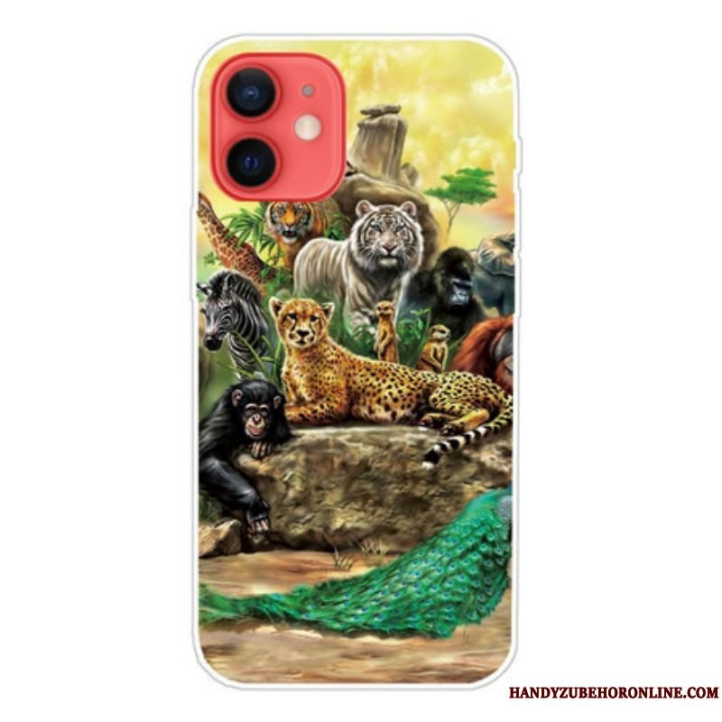 Cover iPhone 13 Mini Safari Dyr