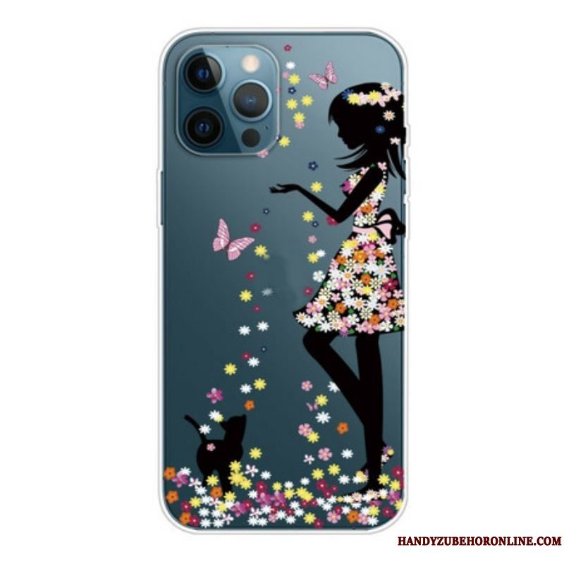 Cover iPhone 13 Pro Blomsterpige