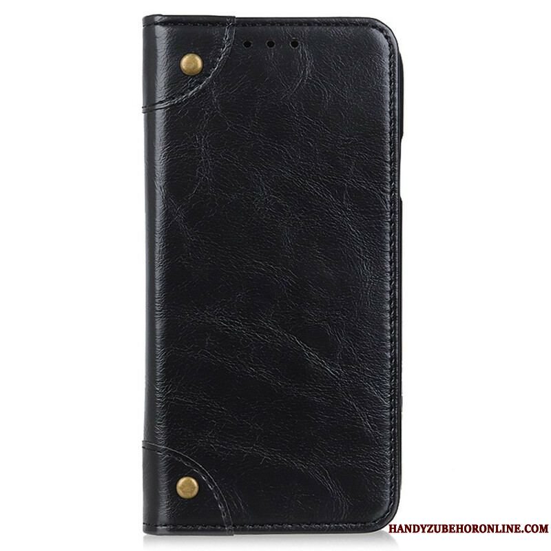 Cover iPhone 13 Pro Flip Cover Vintage Nitter