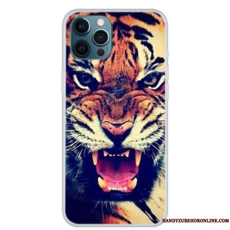 Cover iPhone 13 Pro Front Tiger