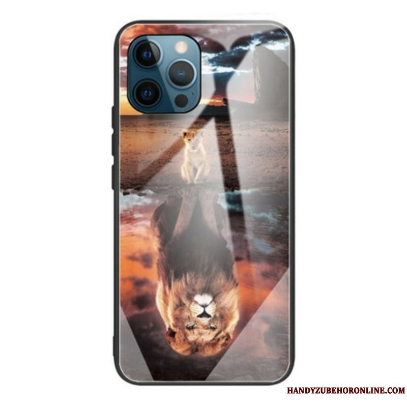 Cover iPhone 13 Pro Lion Cub's Dream Hærdet Glas