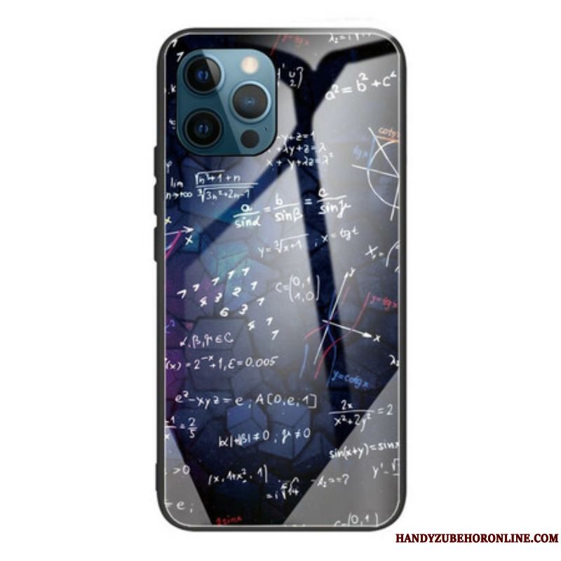 Cover iPhone 13 Pro Matematiske Beregninger Af Hærdet Glas