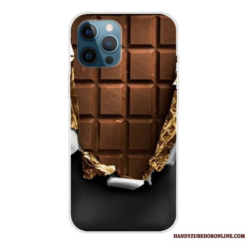 Cover iPhone 13 Pro Max Fleksibel Chokolade