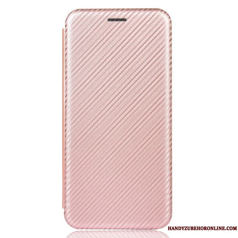 Cover iPhone 13 Pro Max Flip Cover Kulfiber