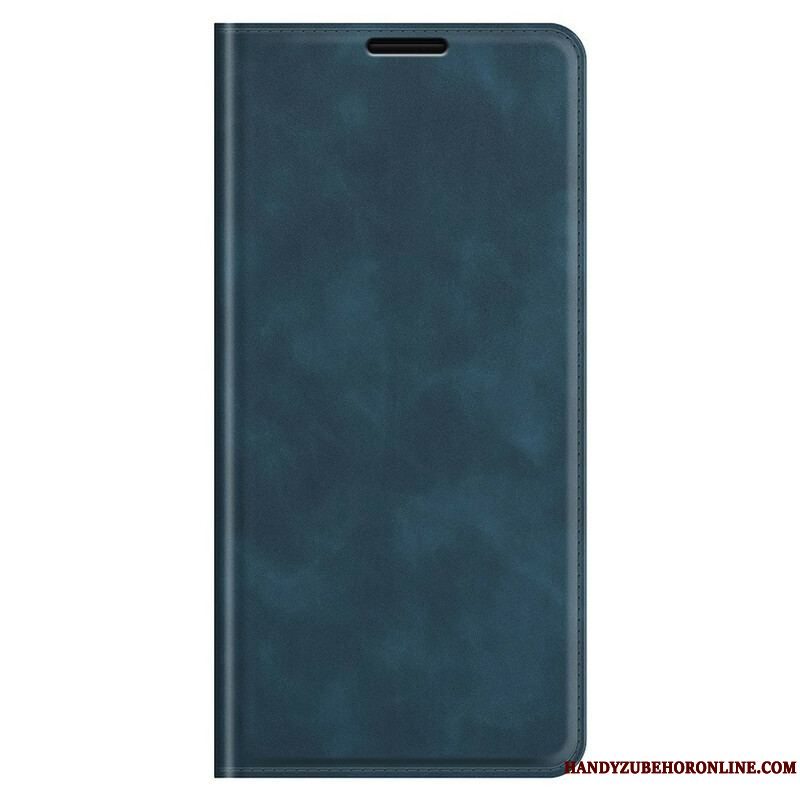 Cover iPhone 13 Pro Max Flip Cover Silkeblødt Lædereffekt