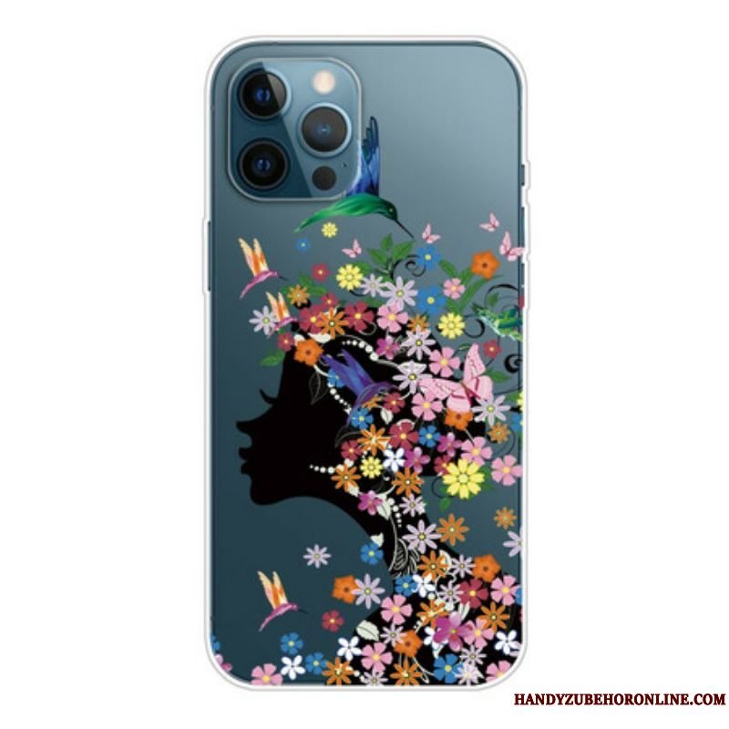 Cover iPhone 13 Pro Max Smukt Blomsterhoved