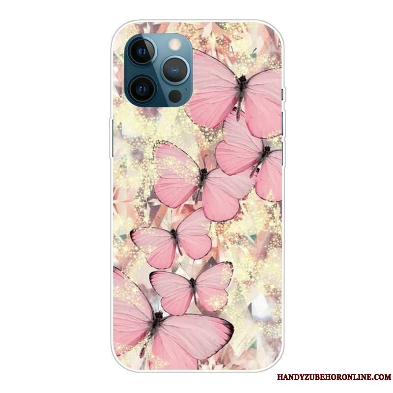 Cover iPhone 13 Pro Max Sommerfugle Sommerfugle