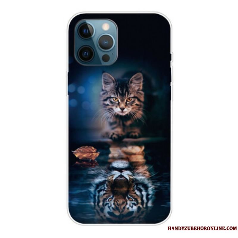 Cover iPhone 13 Pro Min Tiger