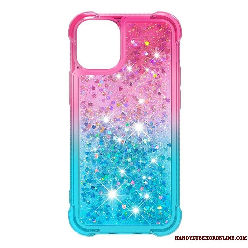 Cover iPhone 13 Pro Pailletter Farver