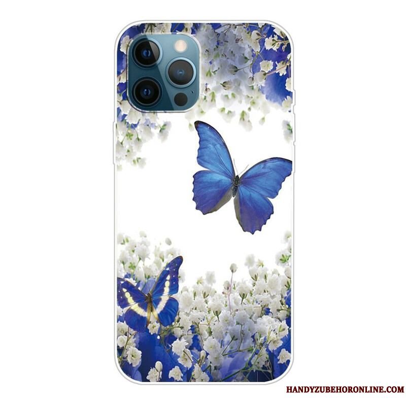 Cover iPhone 13 Pro Sommerfugle