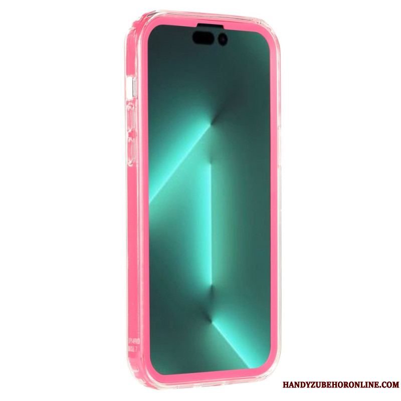 Cover iPhone 14 Gennemsigtig Kortholder