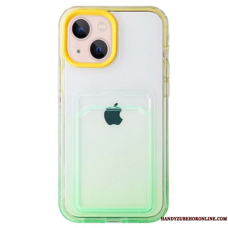 Cover iPhone 14 Gradient Kortholder