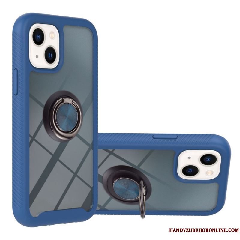 Cover iPhone 14 Plus Gennemsigtig Med Ring-support