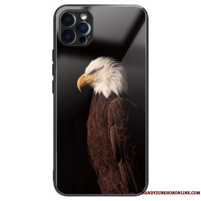 Cover iPhone 14 Pro Eagle Hærdet Glas
